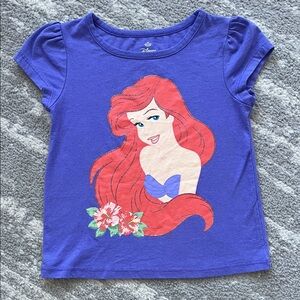 Disney Kids Purple Ariel Tee